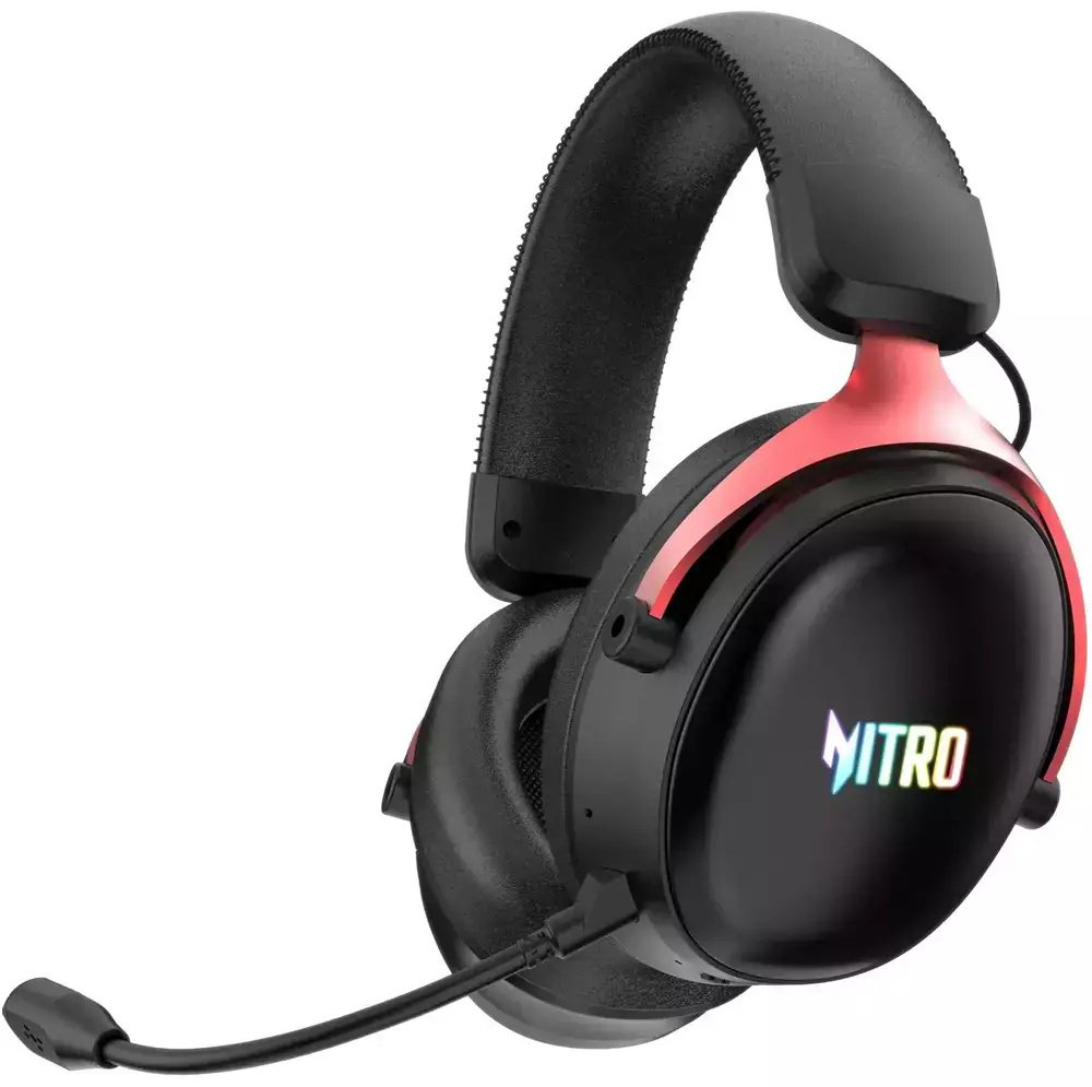 Наушники Acer Nitro OHR401 BT черный купить,NaN