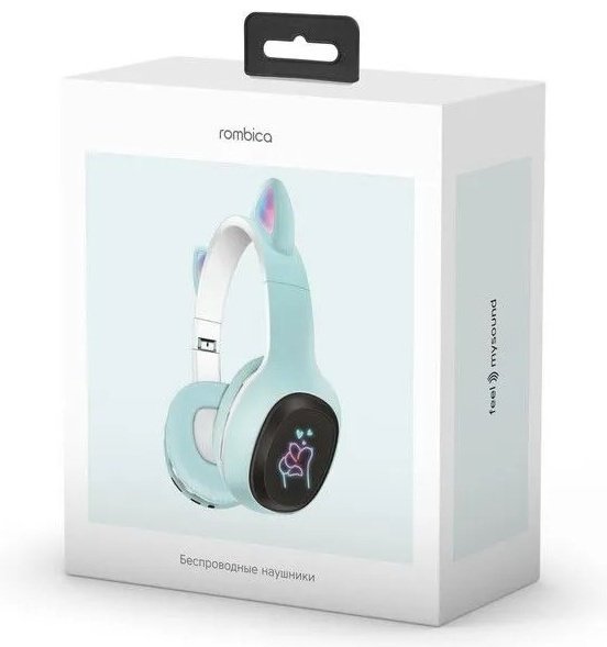 Наушники Rombica MySound BH-19 голубой