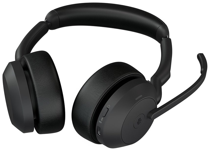 Наушники Jabra Evolve2 55 MS Stereo Stand черный