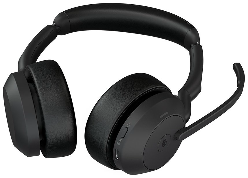 Наушники Jabra Evolve2 55 MS Stereo Stand черный
