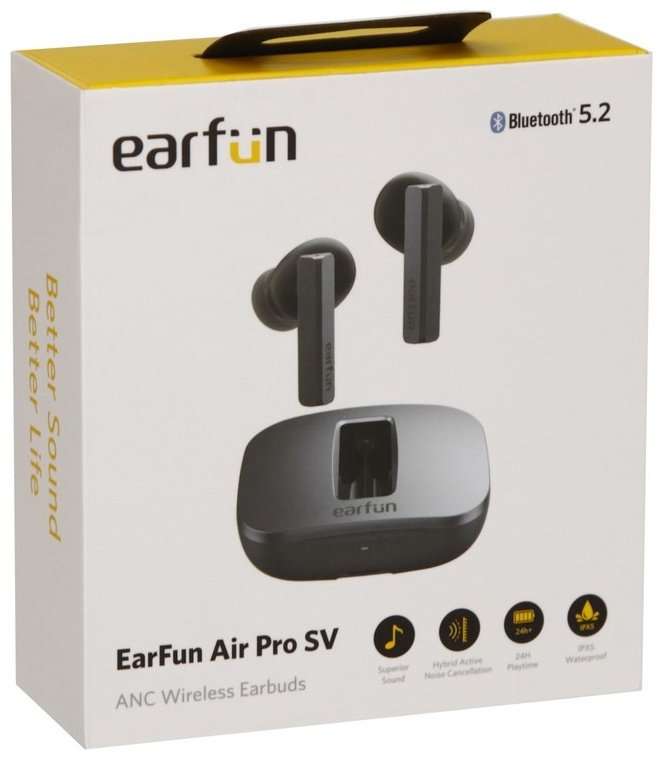 Наушники EarFun Air Pro SV TW306 черный