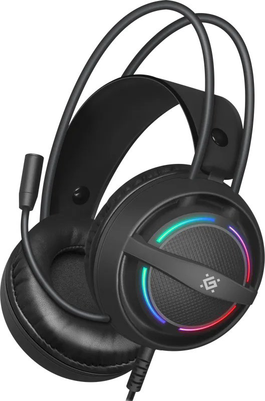 Наушники Defender Dexter RGB черный купить,10240