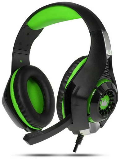 Наушники CROWN CMGH-102T зеленый