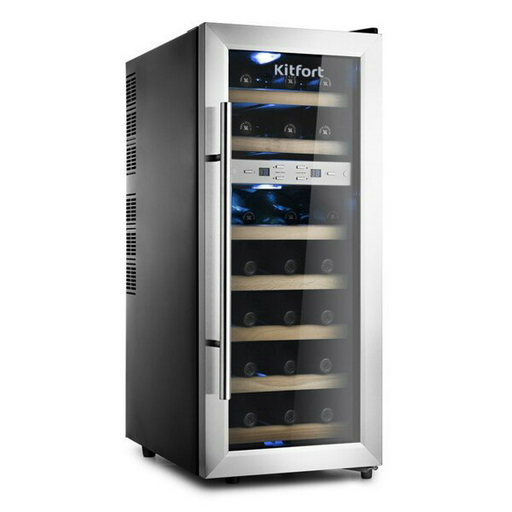 Винный шкаф Kitfort KT-2406 черный