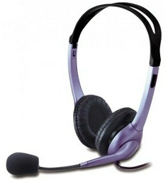 Наушники Genius HS-04S фиолетовый
