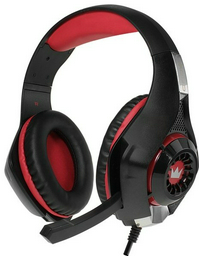Наушники CROWN CMGH-102T черно-красный