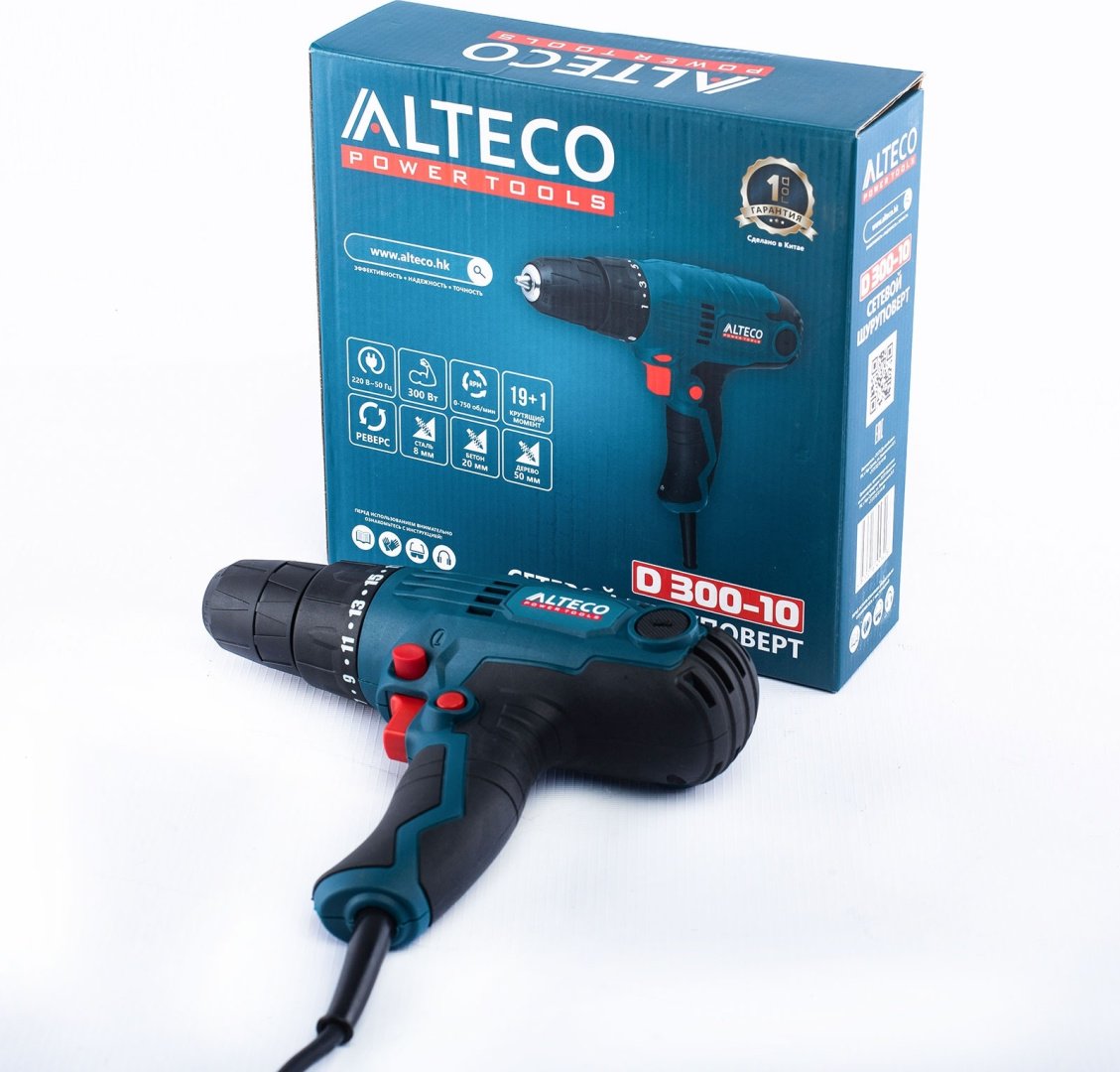 ALTECO шуруповерт D 300-10 (D 0327) купить,0