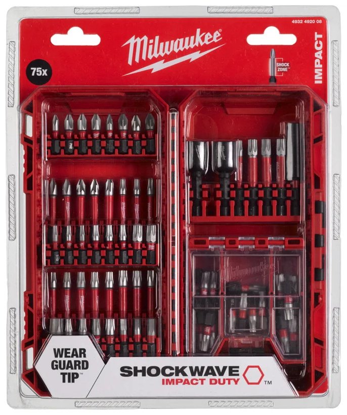 Milwaukee набор бит 4932492008 72 шт