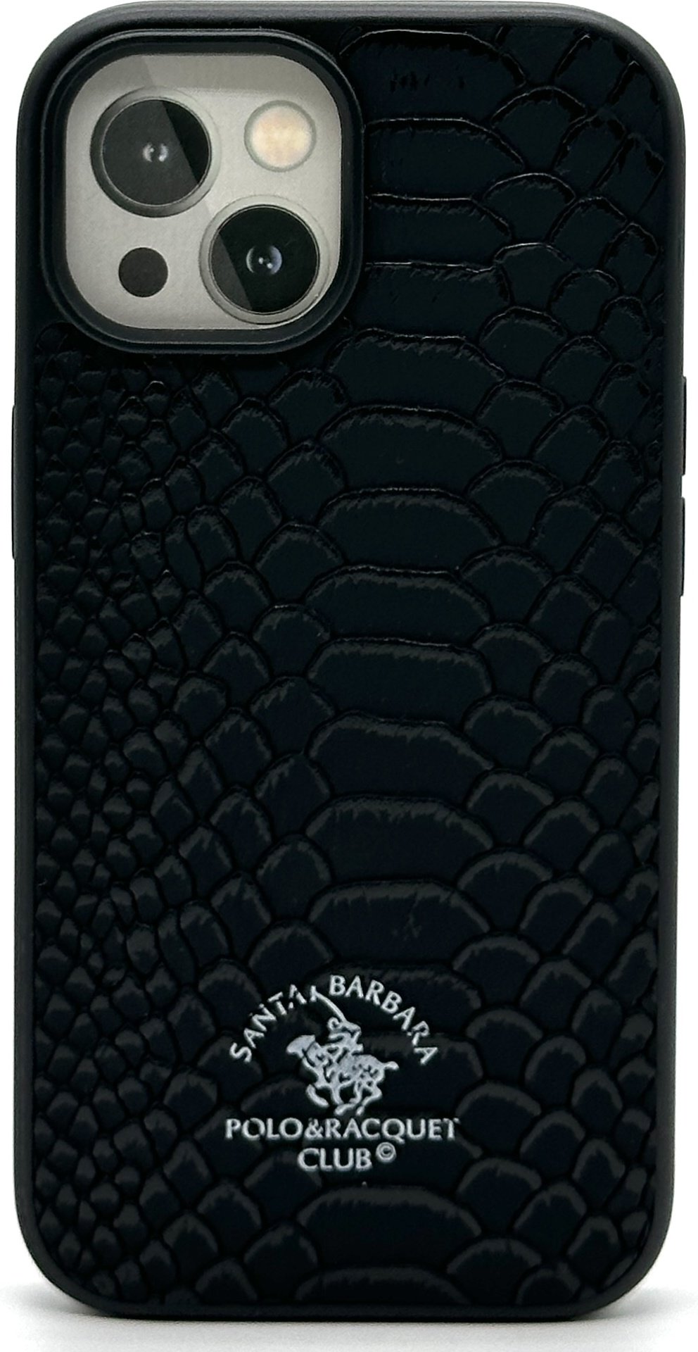 Чехол Santa Barbara Polo & Racquet Club для Apple iPhone 15 черный купить,2570
