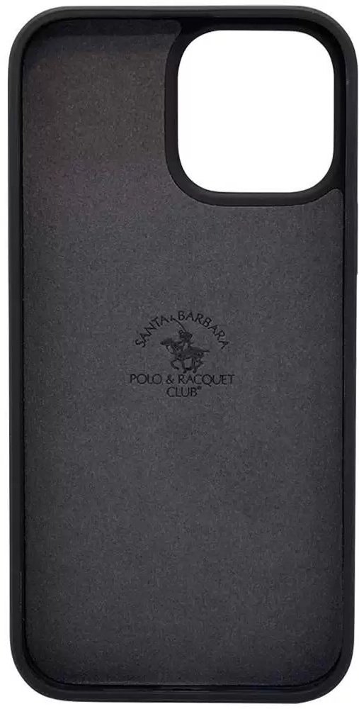 Чехол Santa Barbara Polo & Racquet Club для Apple iPhone 12, iPhone 12 Pro черный купить,1094