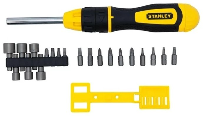 STANLEY отвертка с насадками STHT0-62574 набор из 22