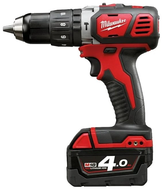 Milwaukee дрель-шуруповерт M18 BPD-402C 4933443520 18 В купить,NaN