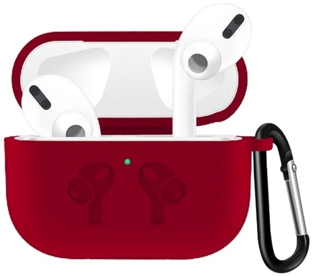 Чехол Nemo.kz для Apple AirPods 4 бордовый