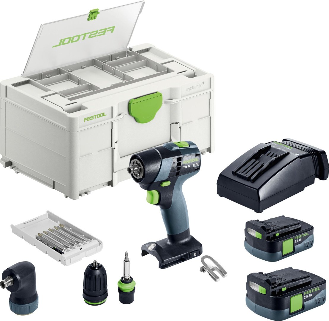 Festool дрель-шуруповерт TXS 12 2,5-Set купить,NaN
