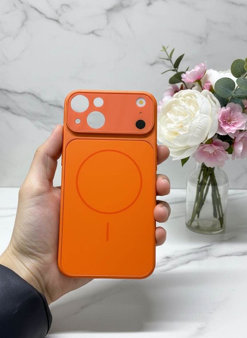 Чехол Nomad для Apple iPhone 13 оранжевый купить,619