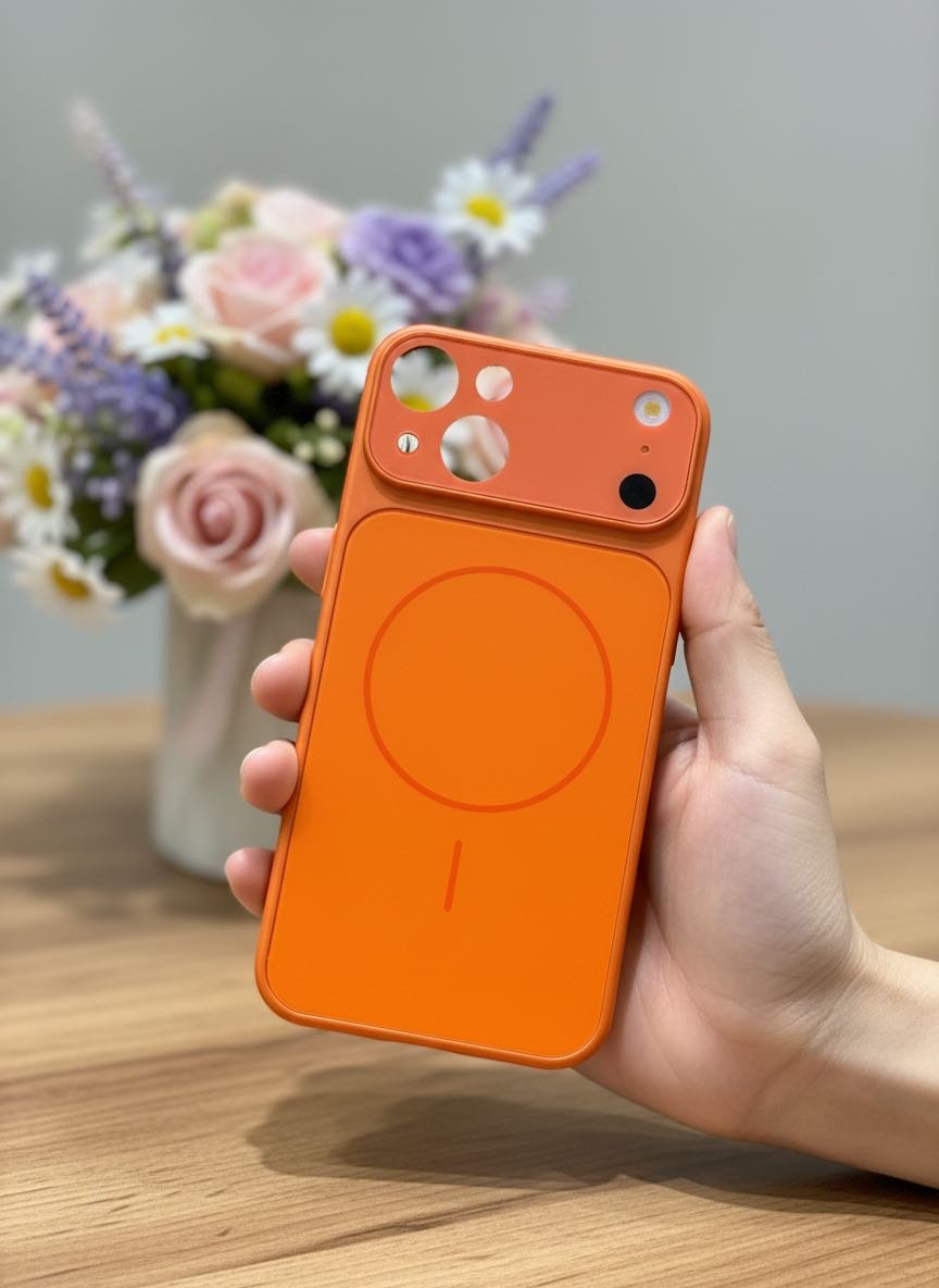 Чехол Nomad для Apple iPhone 14 оранжевый купить,596