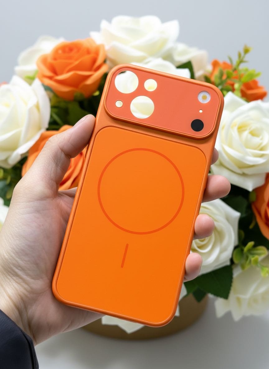 Чехол Nomad для Apple iPhone 13 оранжевый купить,619