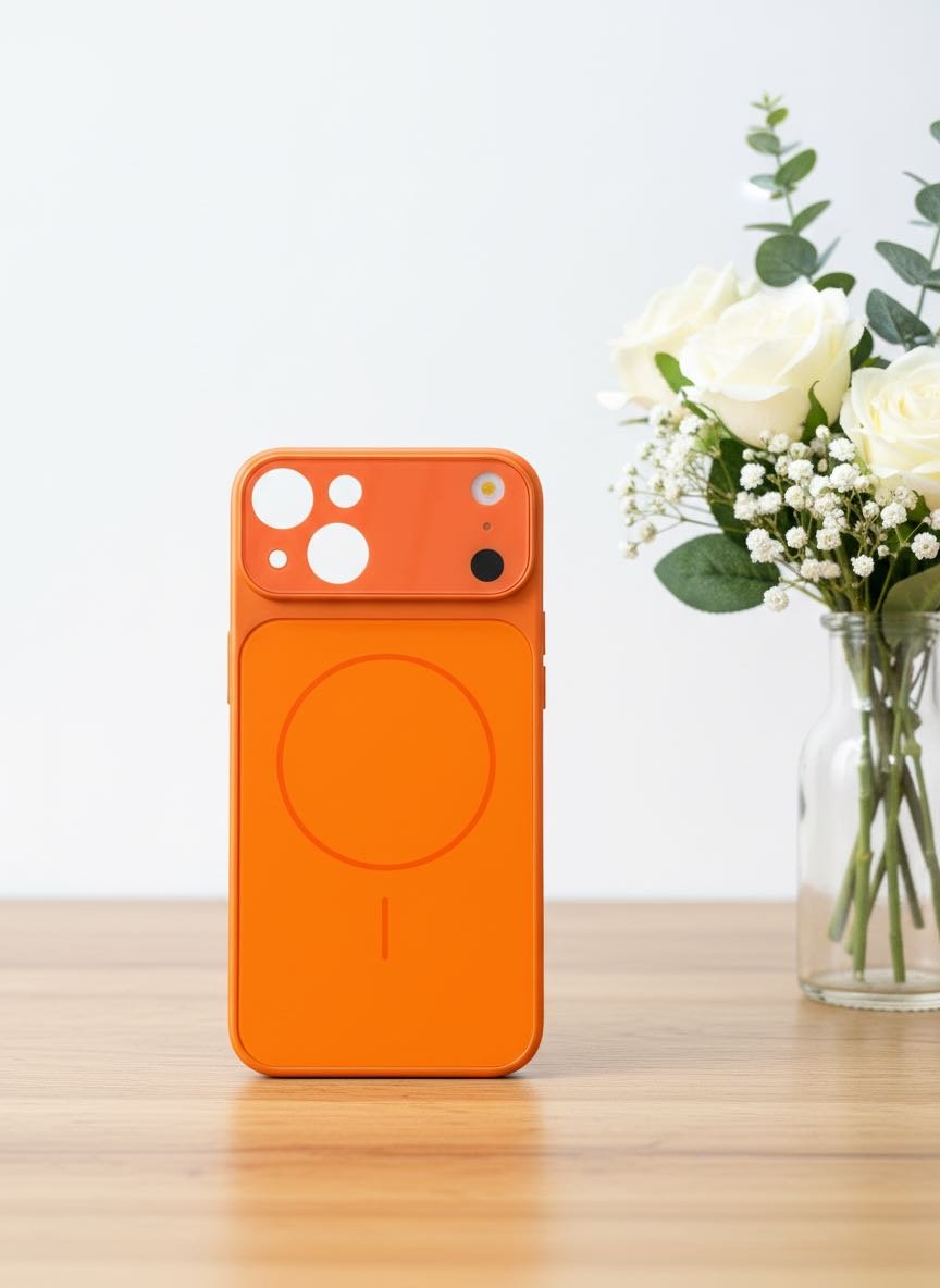Чехол Nomad для Apple iPhone 13 оранжевый купить,619