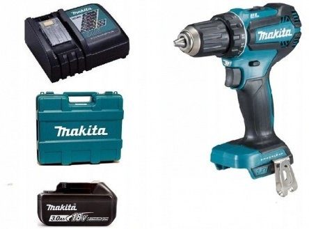 Makita дрель-шуруповерт DDF485RF купить,NaN