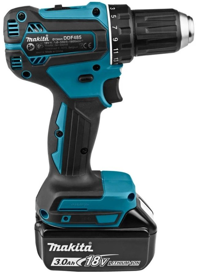 Makita дрель-шуруповерт DDF485RF купить,NaN