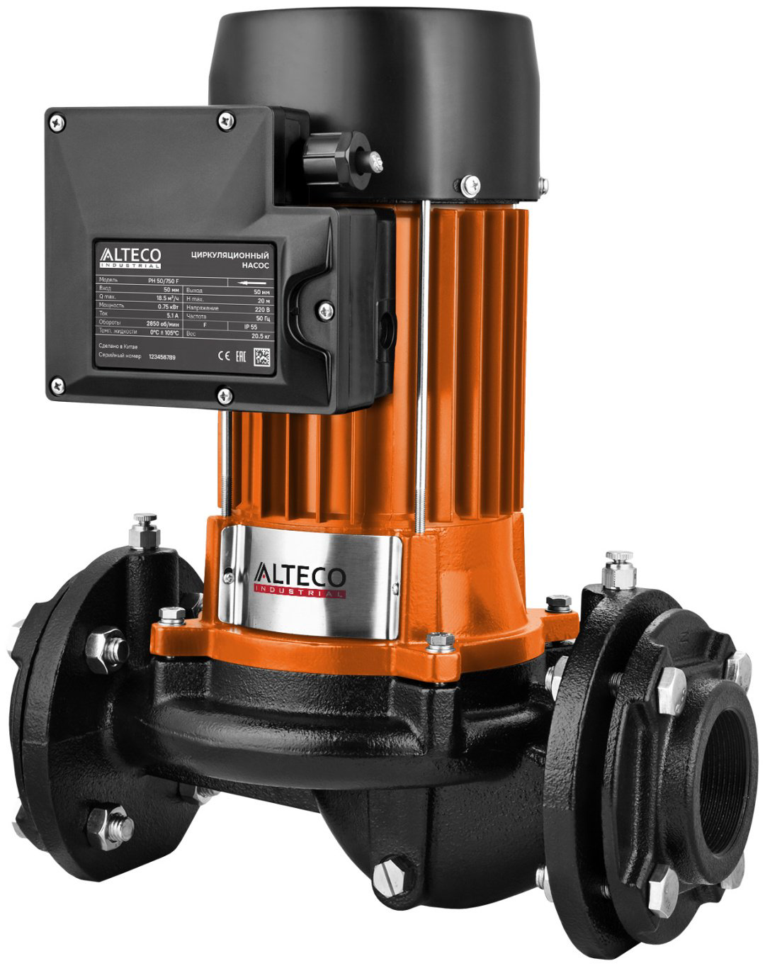 Насос поверхностный циркуляционный центробежный ALTECO PH 50/750 F