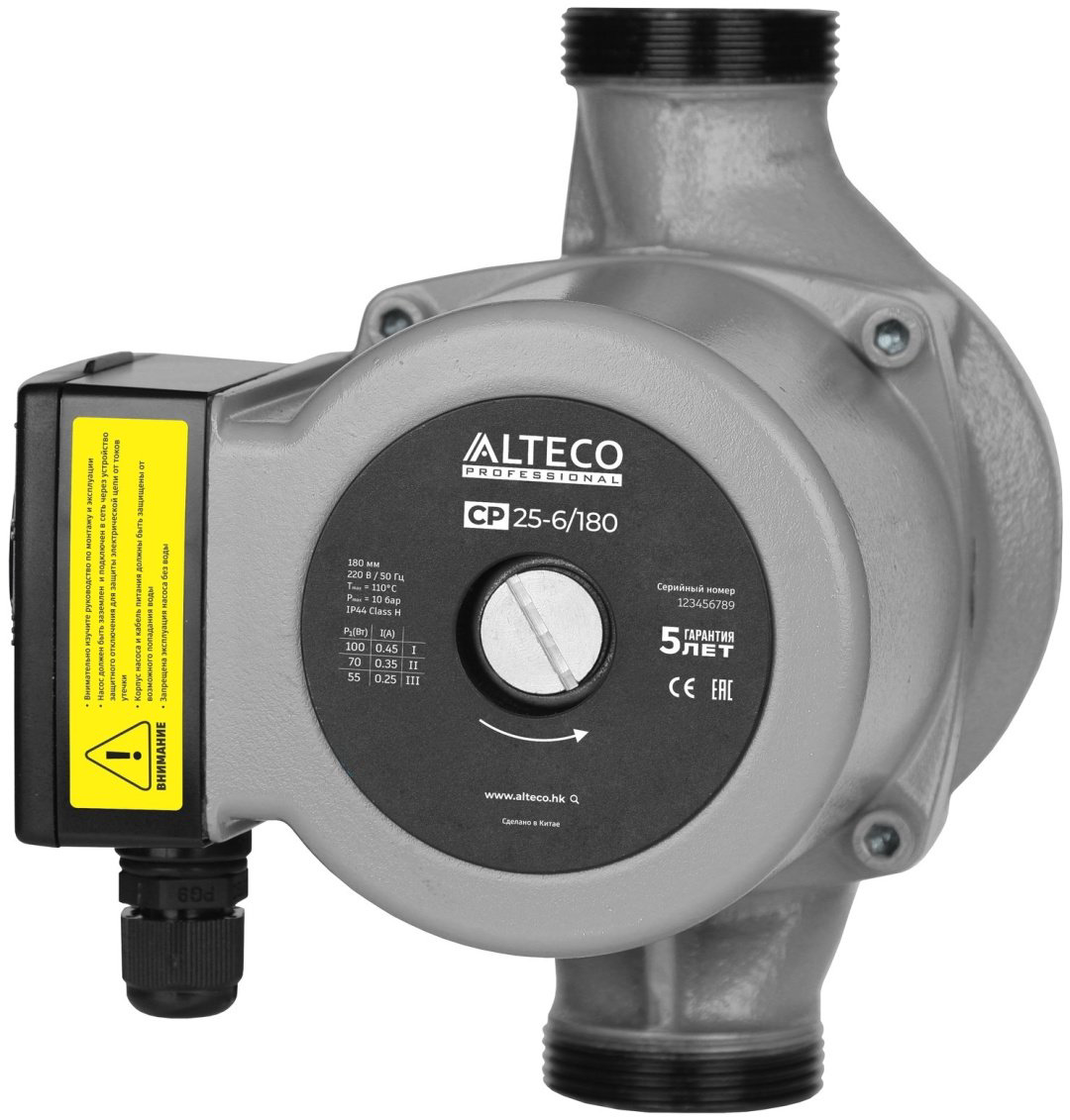 Циркуляционный насос ALTECO CP 25-6/180