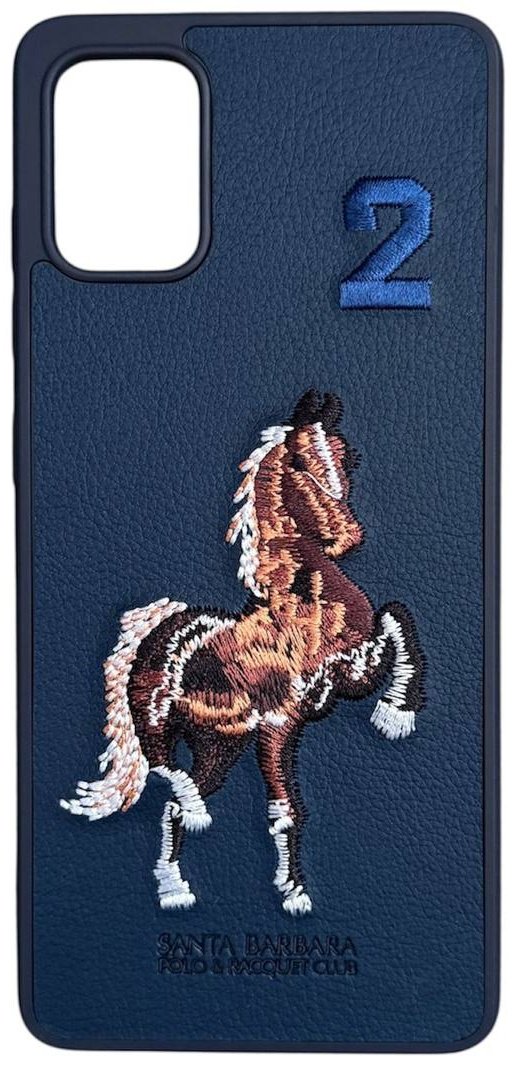 Чехол Santa Barbara Polo & Racquet Club для Samsung Galaxy A51 синий - ForteMarket Чехол Santa Barbara Polo & Racquet Club для Samsung Galaxy A51 синий купить,1558