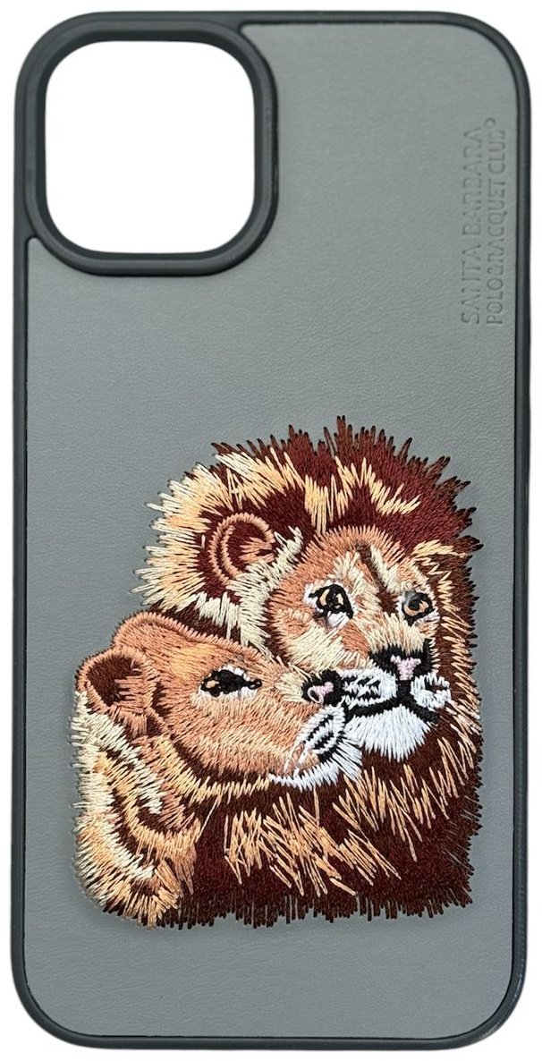 Чехол Santa Barbara Polo & Racquet Club для Apple iPhone 14 Pro серый купить,1270