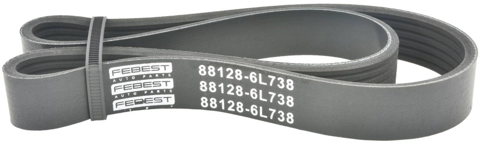 FEBEST ремень поликлиновый FEBEST 88128-6L738