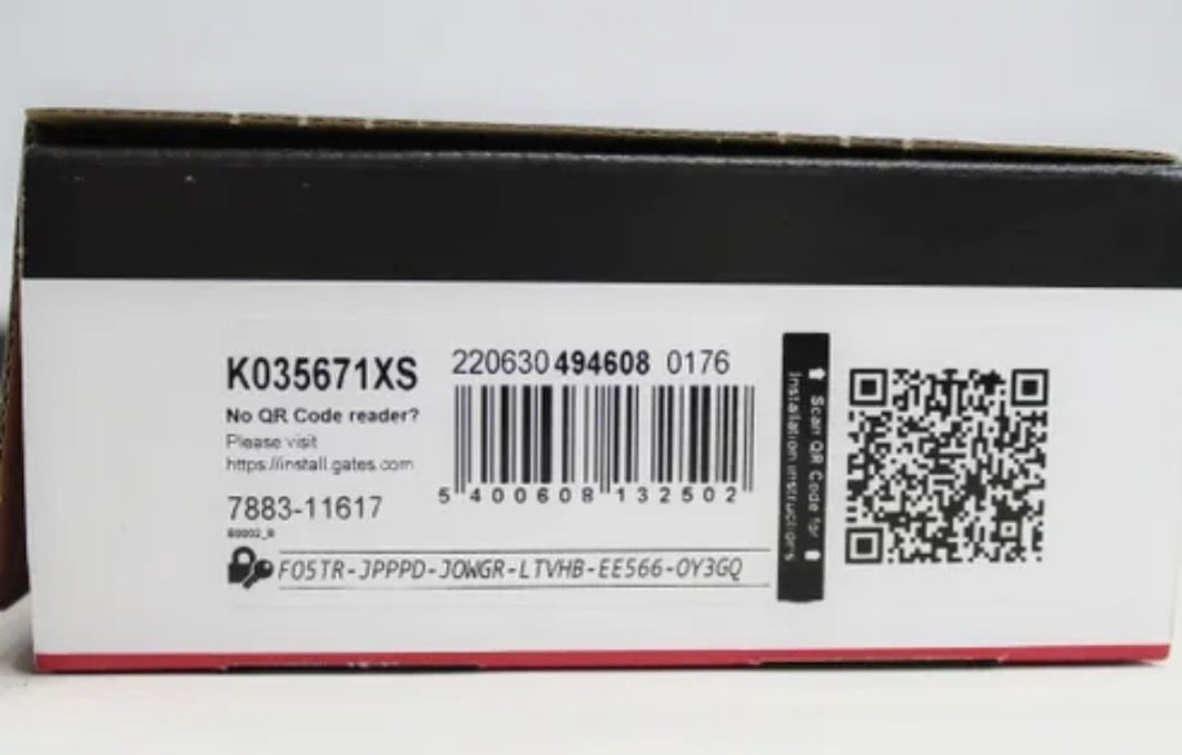 Gates ременной комплект K035671XS купить,NaN
