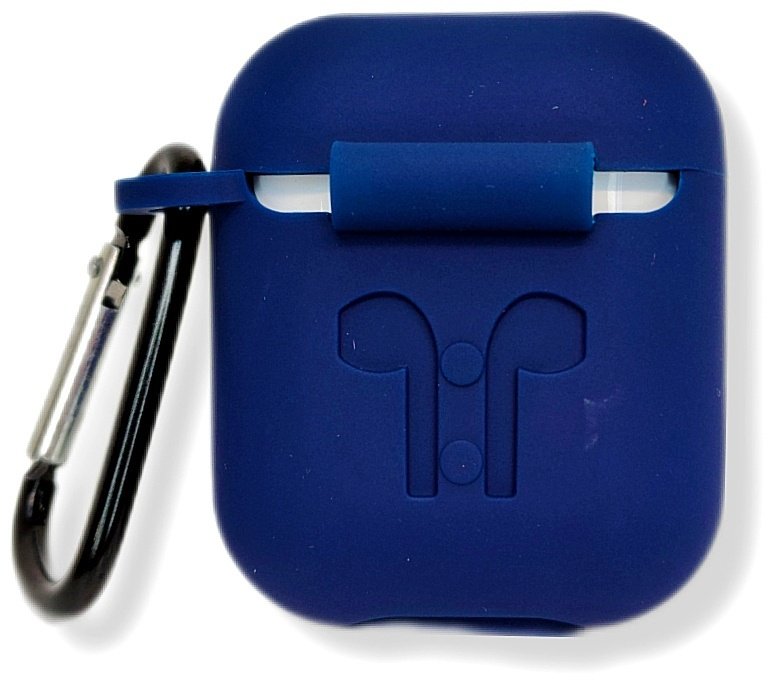 Чехол Saiboro для Apple AirPods, AirPods 2 синий