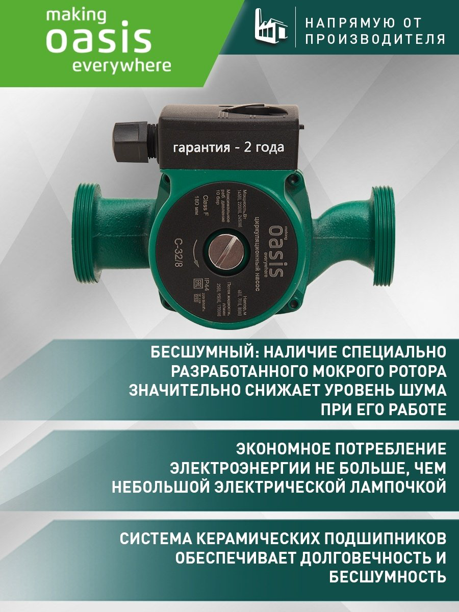 Насос поверхностный центробежный Oasis C-32/8 купить,NaN