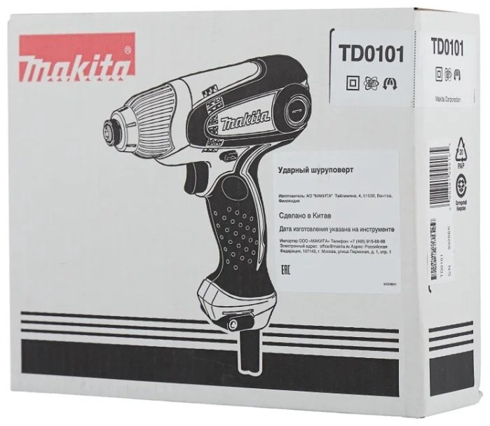 Makita винтоверт TD0101 купить,NaN