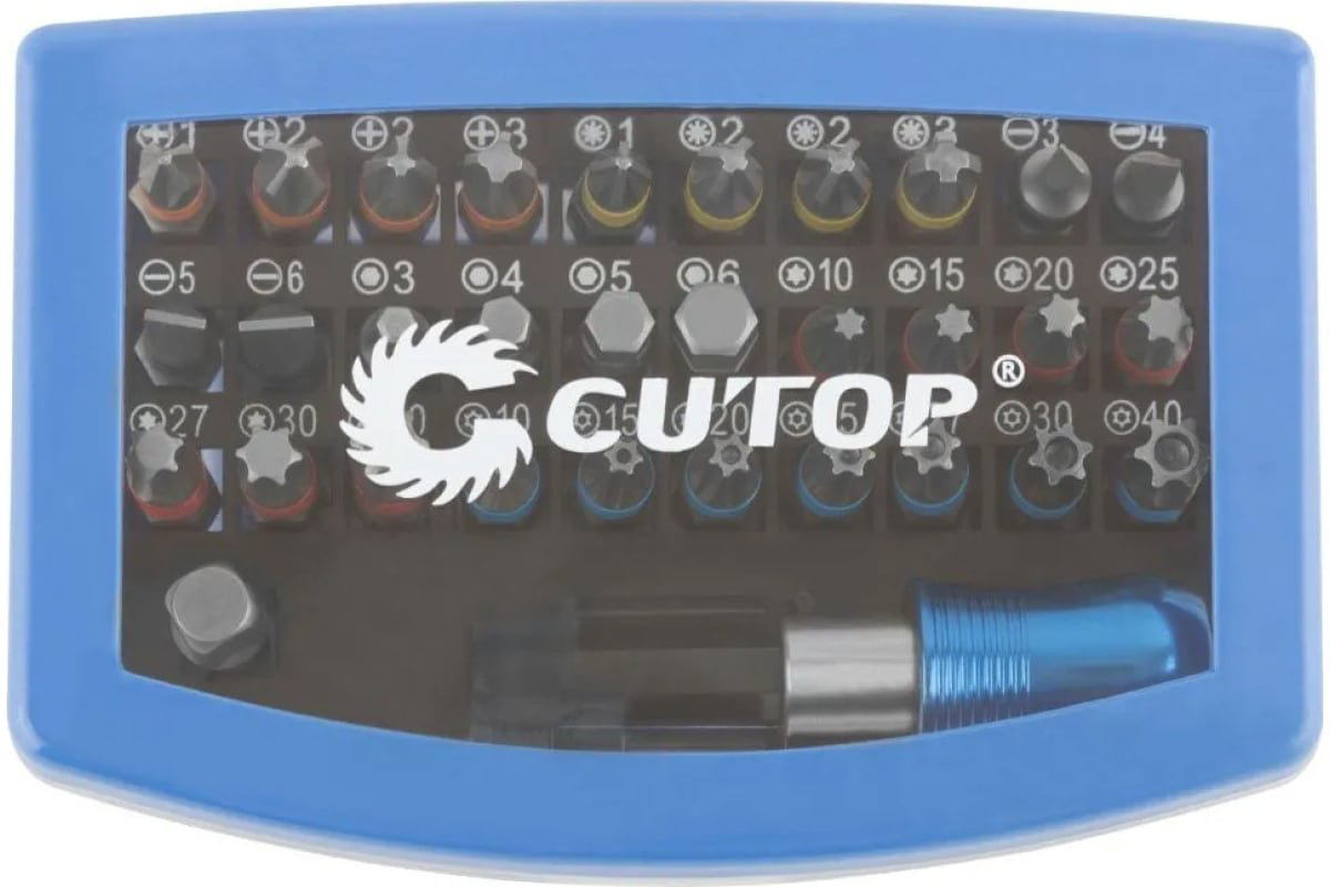 Набор бит в пластиковом боксе 32шт. Cutop Profi 83-665