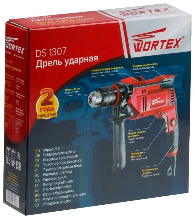 WORTEX дрель DS 1307 DS130700025 - ForteMarket WORTEX дрель DS 1307 DS130700025 купить,0