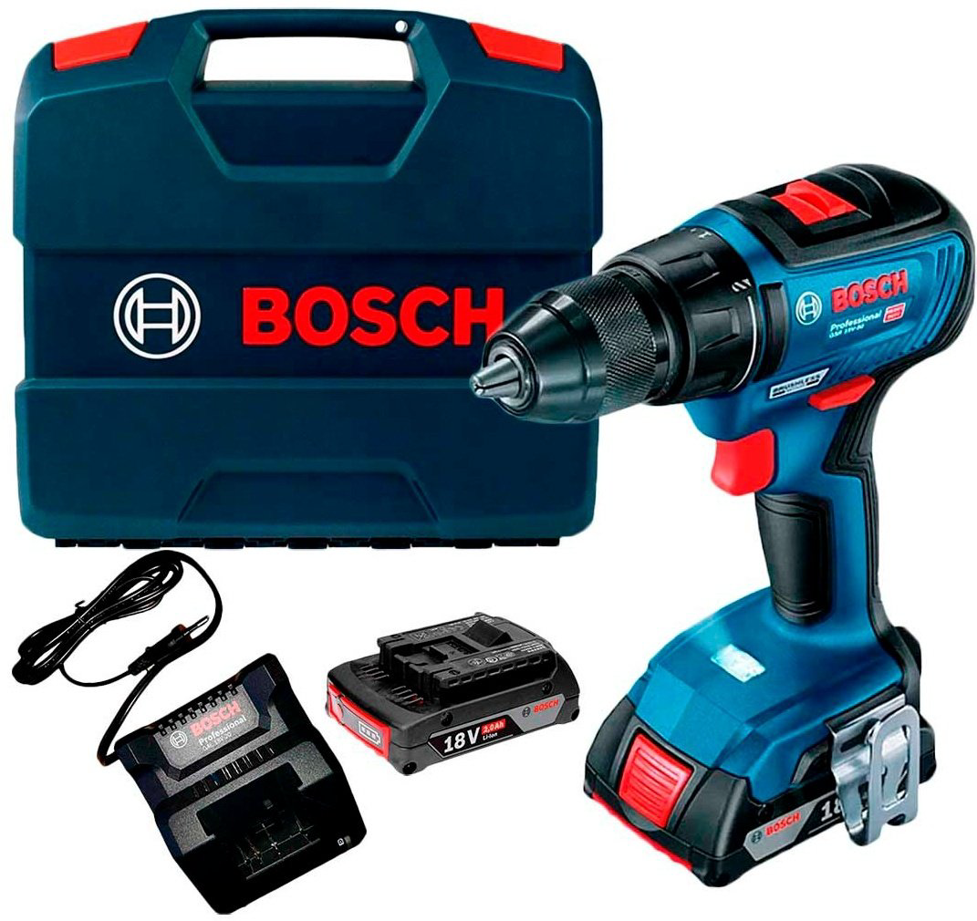 Аккумуляторная дрель-шуруповерт Bosch Professional GSR 18V-50 06019H5000 купить,131810