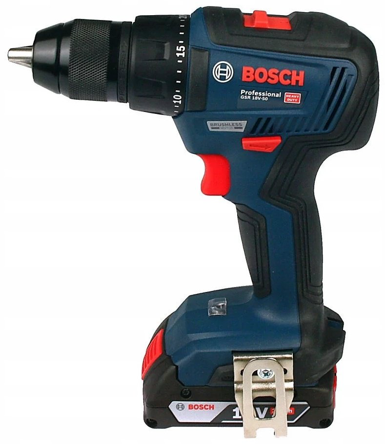 Аккумуляторная дрель-шуруповерт Bosch Professional GSR 18V-50 06019H5000 купить,131810