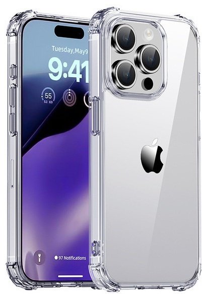 Чехол Saiboro для Apple iPhone 13 Pro Max прозрачный купить,270