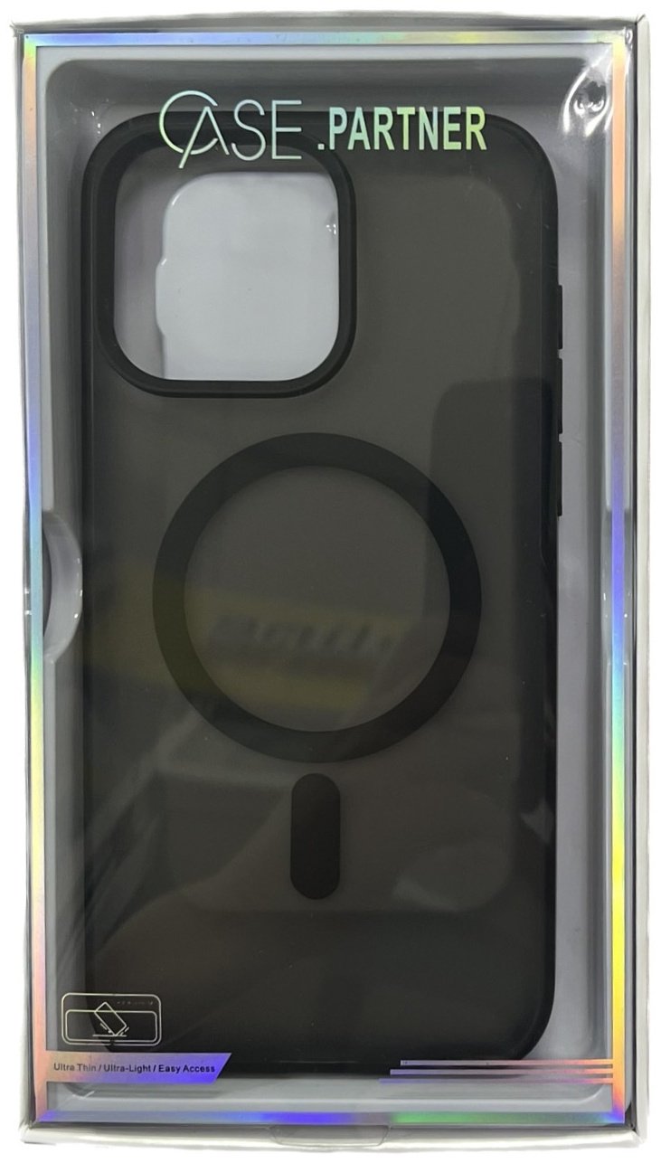 Чехол Partner для Apple iPhone 15 Pro Max черный - ForteMarket Чехол Partner для Apple iPhone 15 Pro Max черный купить,920