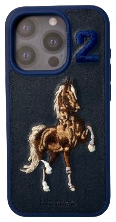 Чехол Santa Barbara для Apple iPhone 15 Pro Max синий купить,899