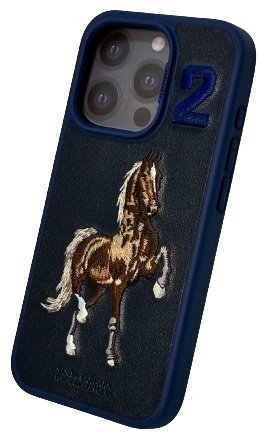 Чехол Santa Barbara для Apple iPhone 15 Pro Max синий купить,899