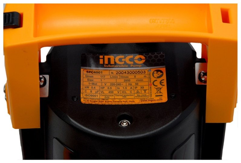 Насос погружной INGCO SPC4001