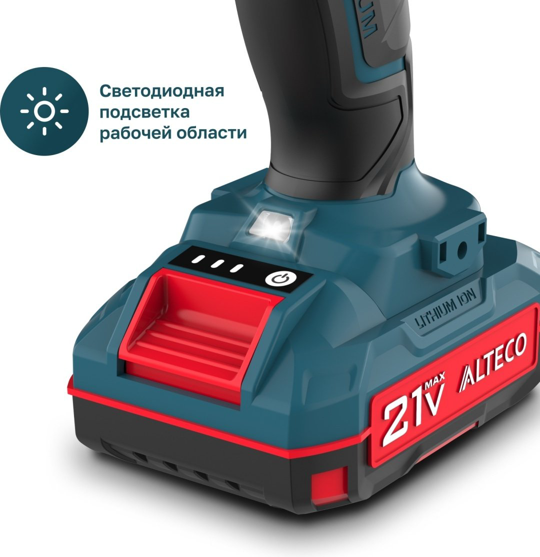 Дрель-шуруповерт Alteco CD 21-35 X2 купить,NaN
