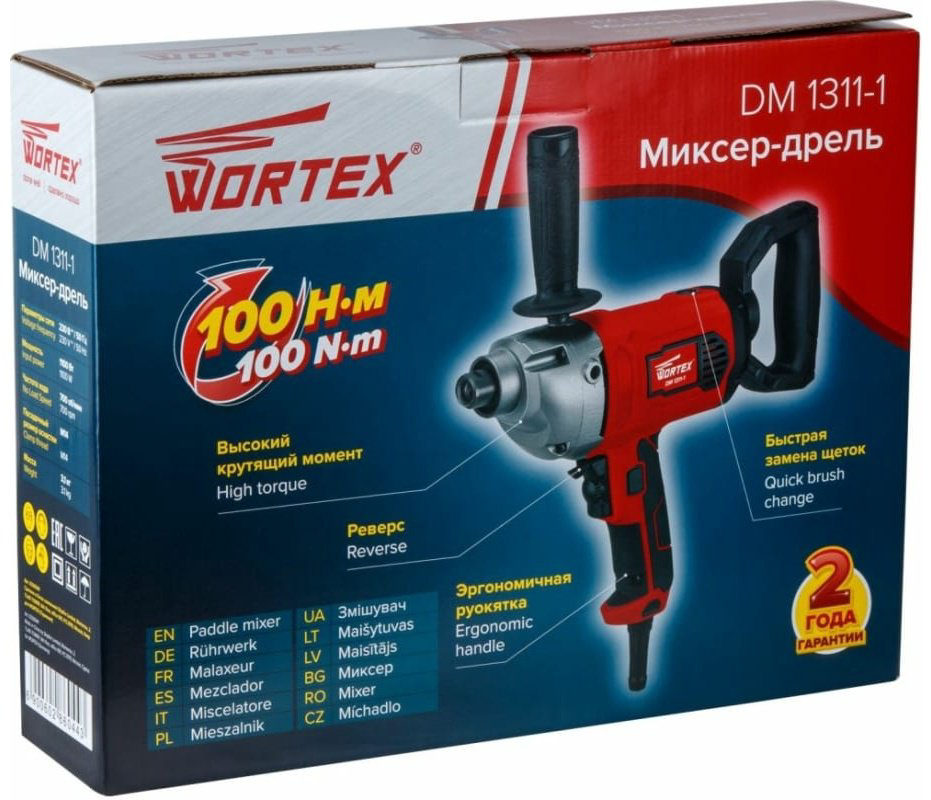 WORTEX дрель-миксер DM 1311-1 0330044 купить,NaN