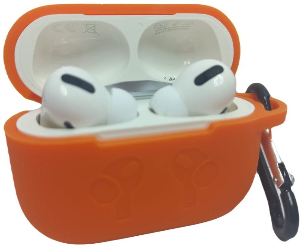 Чехол для Apple AirPods Pro оранжевый