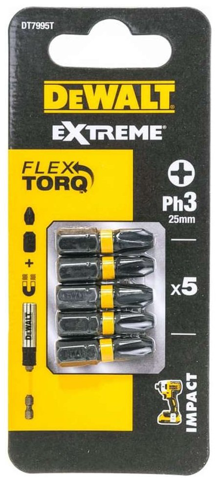 DeWALT бита DT7995T-QZ 5 шт
