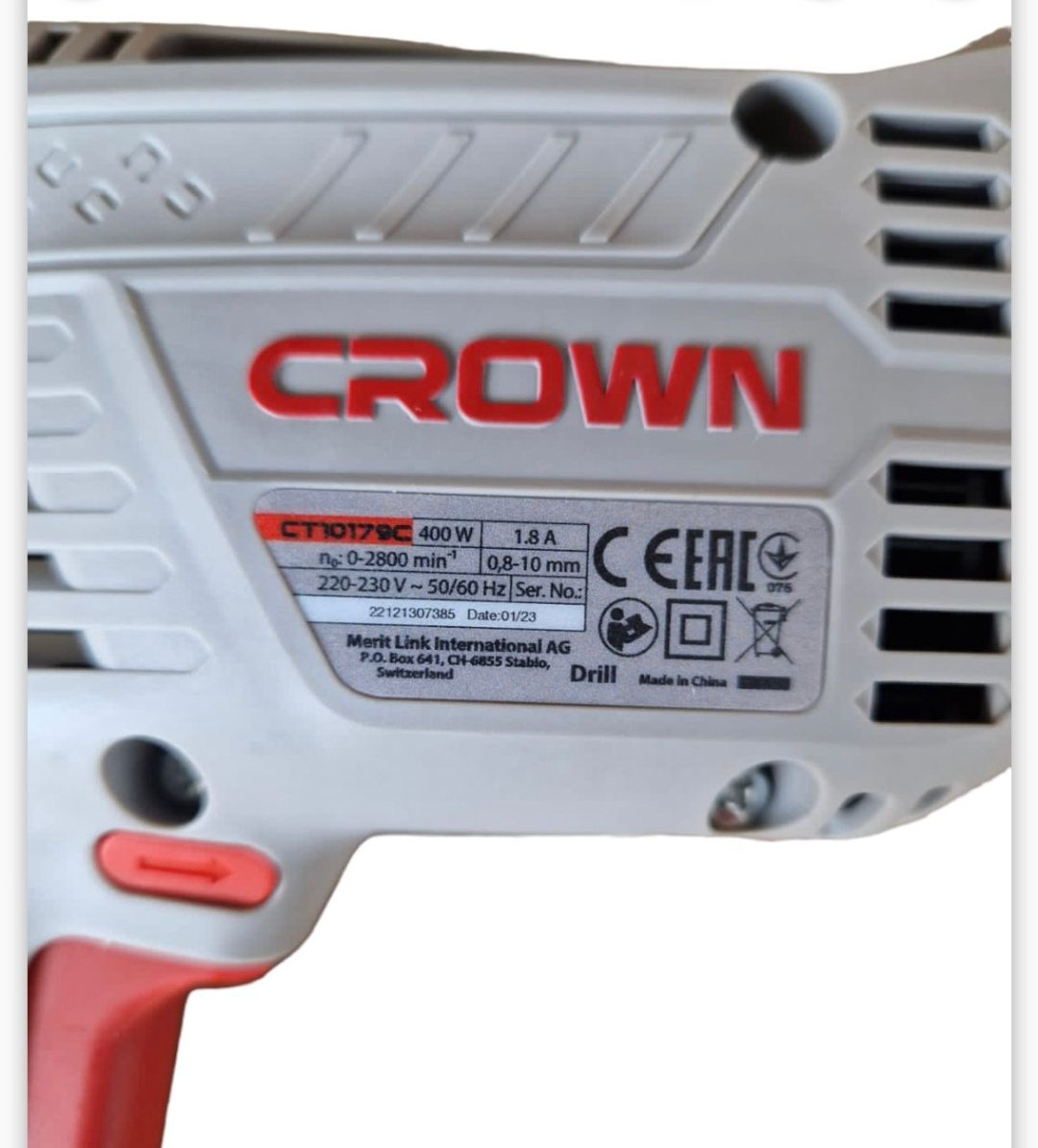 CROWN дрель-шуруповерт CT10179C купить,22000