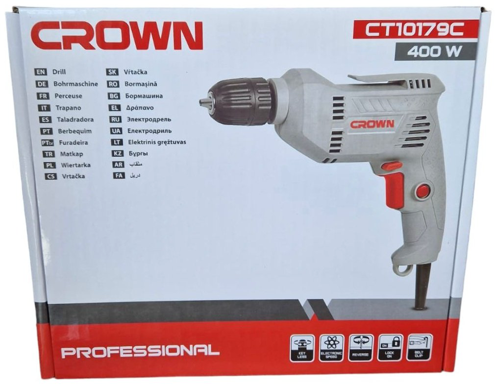 CROWN дрель-шуруповерт CT10179C купить,22000