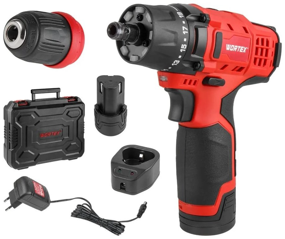 WORTEX дрель-шуруповерт BD 1215 Li 1326470 12 В купить,NaN