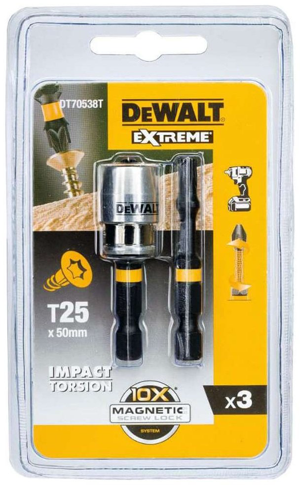 DeWALT набор бит DT70538T-QZ 2 шт